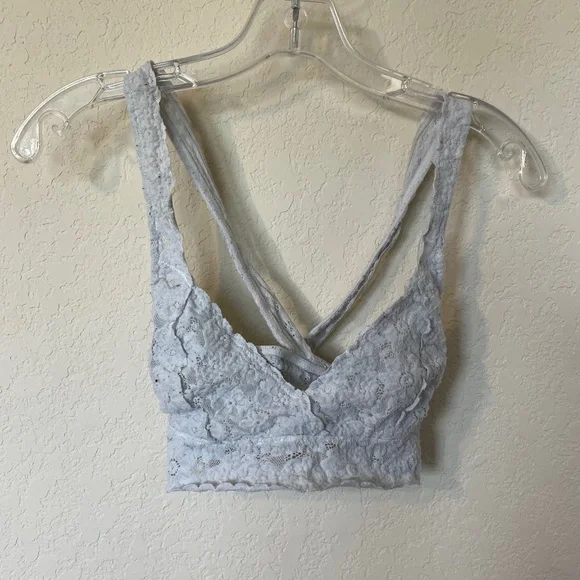 aerie Intimates Sleepwear Aerie Halter Cross Back Bralette